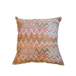 Newport Square FALL Throw/Decorative Pillow Beige Mustard Orange Olive Cranberry